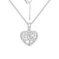 Gold-Plated Brass Heart Pendant Necklace — Soft Contour with a pendant design profile — jewelry finish and design detail