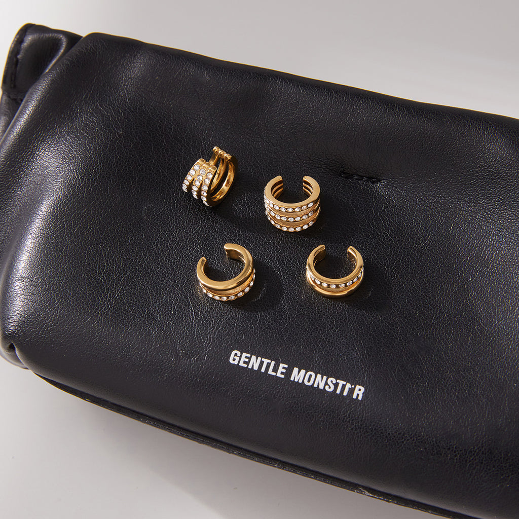 2H Autumn and Winter Non-Pierced Ear Accessories Stainless Steel Ear Clips Earrings Jewelry for Women