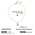 Gold-Plated Stainless Steel Initial Cubic Zirconia Bracelet — jewelry construction