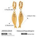 Gold-Plated Pearl Stainless Steel Stud Earrings — jewelry construction