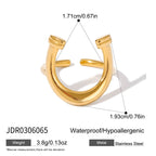 2H Original Equestrian Series Resin Ring Non-Fading Stainless Steel Product