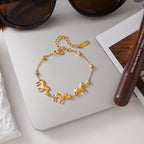 Bracelet that doesn't fade18k Gold Stainless Steel Jewelry