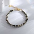 B0178 Fashion Black Gallstone Bracelet for Women Retro Simple Design Sense Bracelet