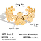Non-fading Bracelet for Women Jewelry18k Gold-plated Stainless Steel Jewelry Bracelet
