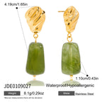 Original Design Resin Earrings Stainless Steel Ear Jewelry Design Accessories