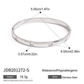 Stainless Steel Bracelet in 18K Gold-Plated — Elevated Essential — close-up detail — jewelry finish and design detail