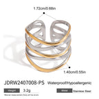 Original design jewelry stainless steel ring non-fading accessory rings