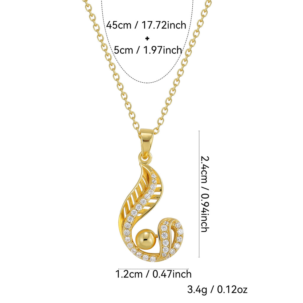 Fox Tail Pendant Necklace S925 Silver Vintage Choker