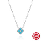 Diamond Turquoise Sterling Silver Jewelry Set Necklace Earrings Ring