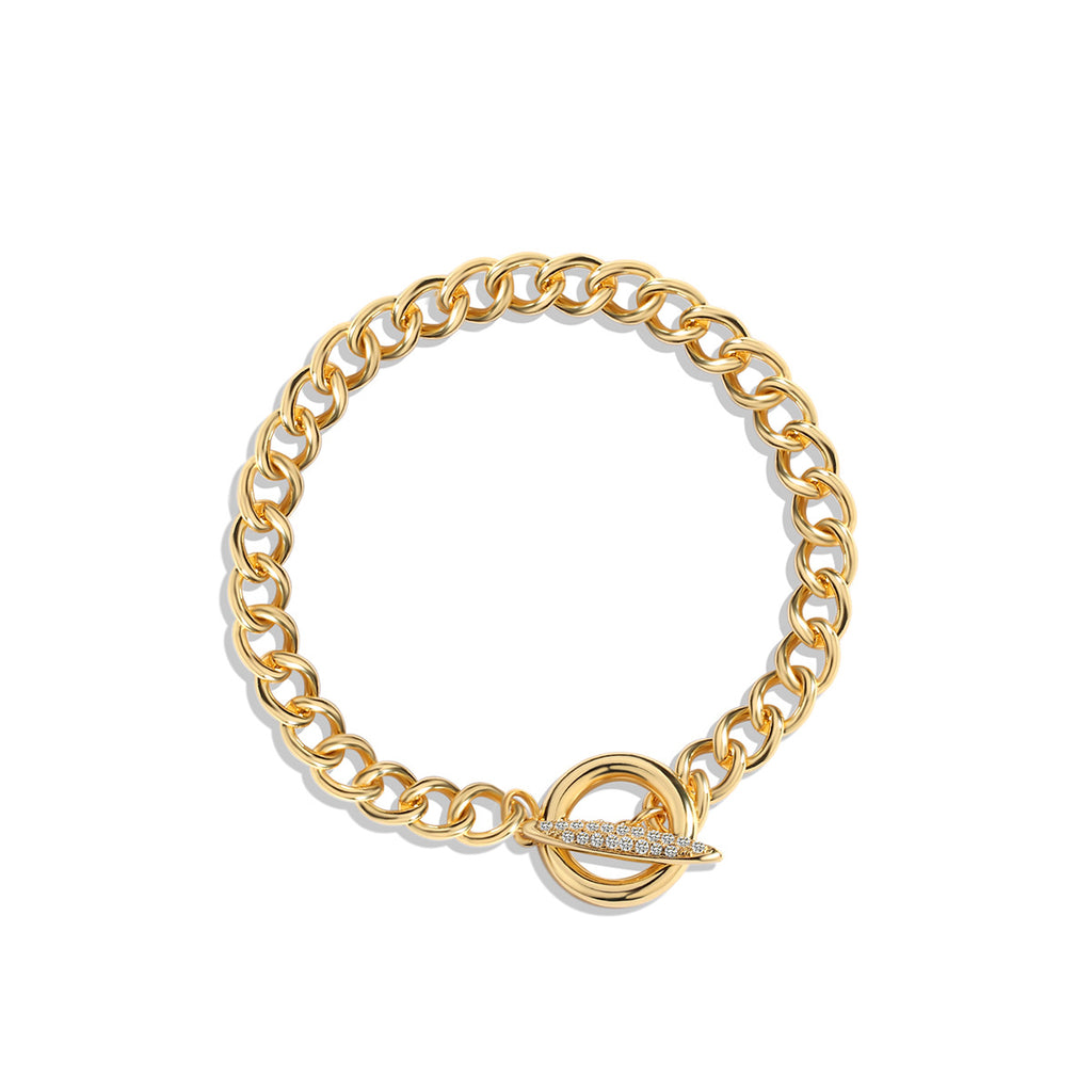 B0101 Ornament Cuban Link Chain for Women Vintage Punk OT Buckle Source of Goods