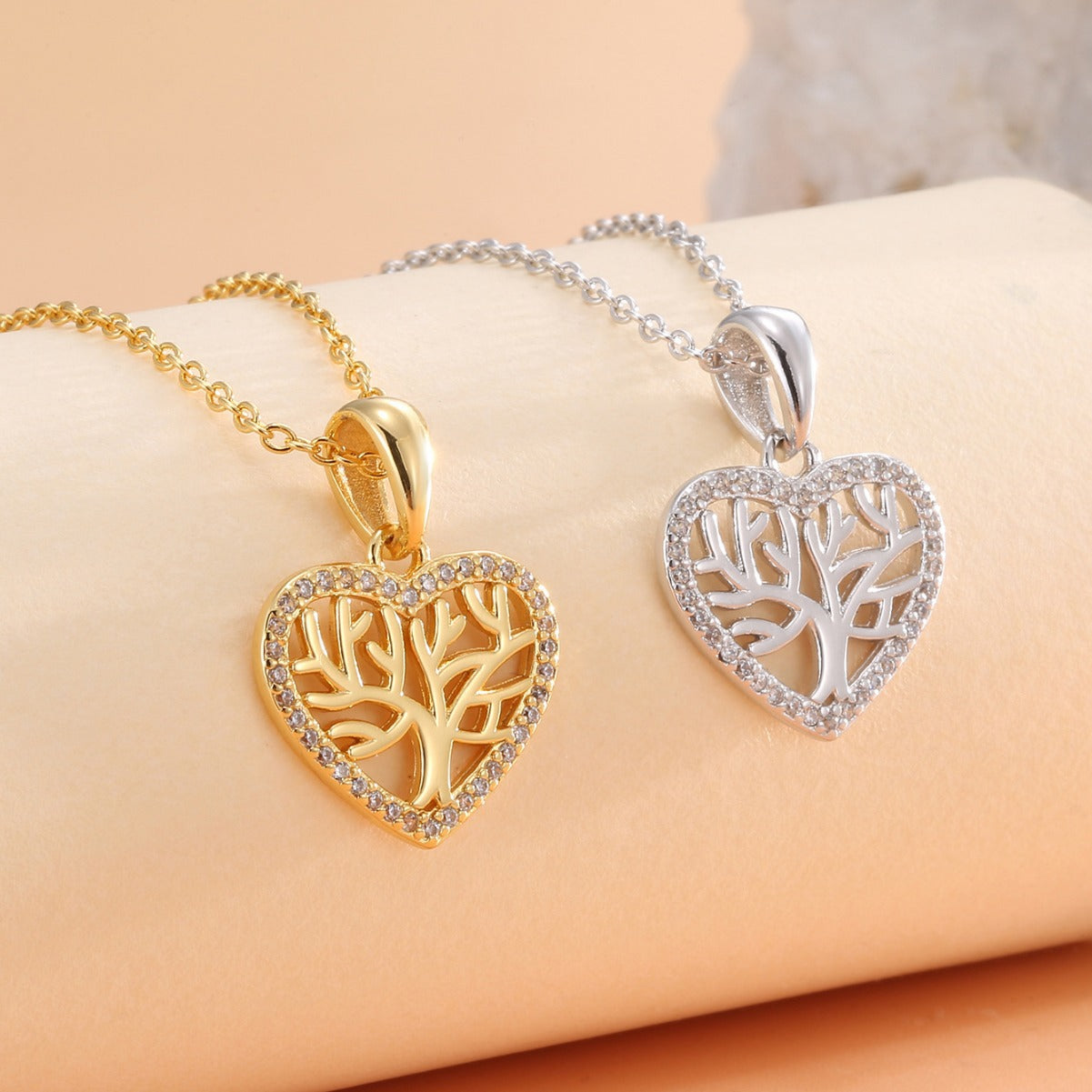 CYN0243 Love Tree Luxury Copper Necklace New Pendant