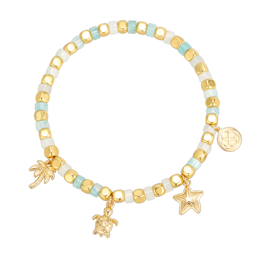 CYB0238Fashion Bohemian Bracelet with Starfish Beads