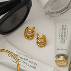 2H Stainless Steel Earrings for Women earrings