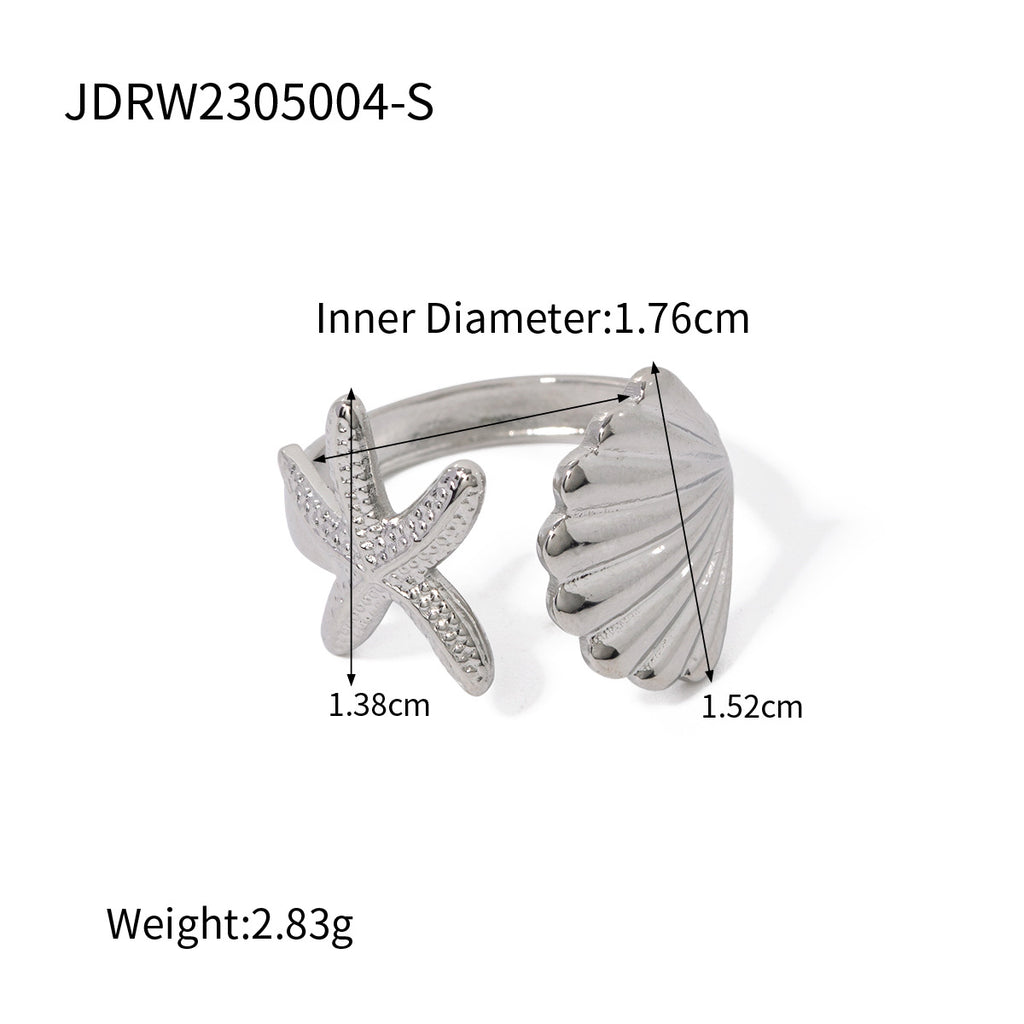 Ring Women's Design Stainless Steel Jewelry Non-Fading Jewelry rings