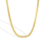 N0098 Cuban Gold Chain Necklace Minimalist Street Style Chain Simple Chain