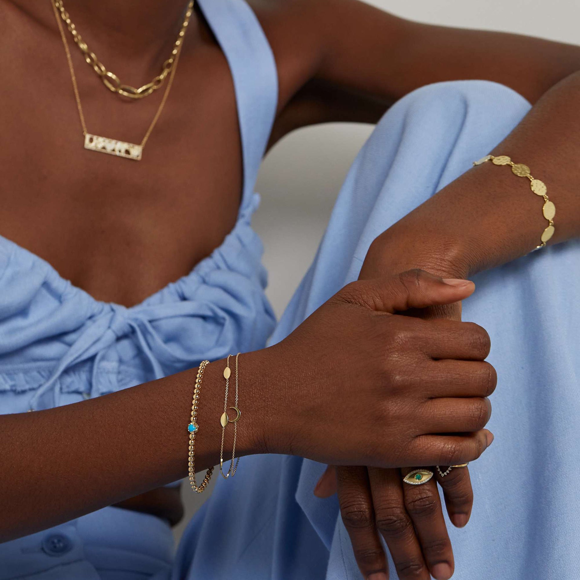 2H 18K Bracelet non-fading jewelry for women stainless steel