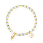 CYB0231Copper plating14k Gold Vintage Bohemian Shell Bracelet String