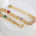 B0129 New hip-hop style bracelet for women with fashionable design
