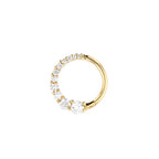 S925Pure Silver Minimalist Ear Bone Stud Ear Jewelry Ear Bone Clip Ear Cartilage Piercing Nose Ring Pure Silver