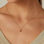Elegant S925 Silver Pearl Necklace Collarbone Chain Spring Summer