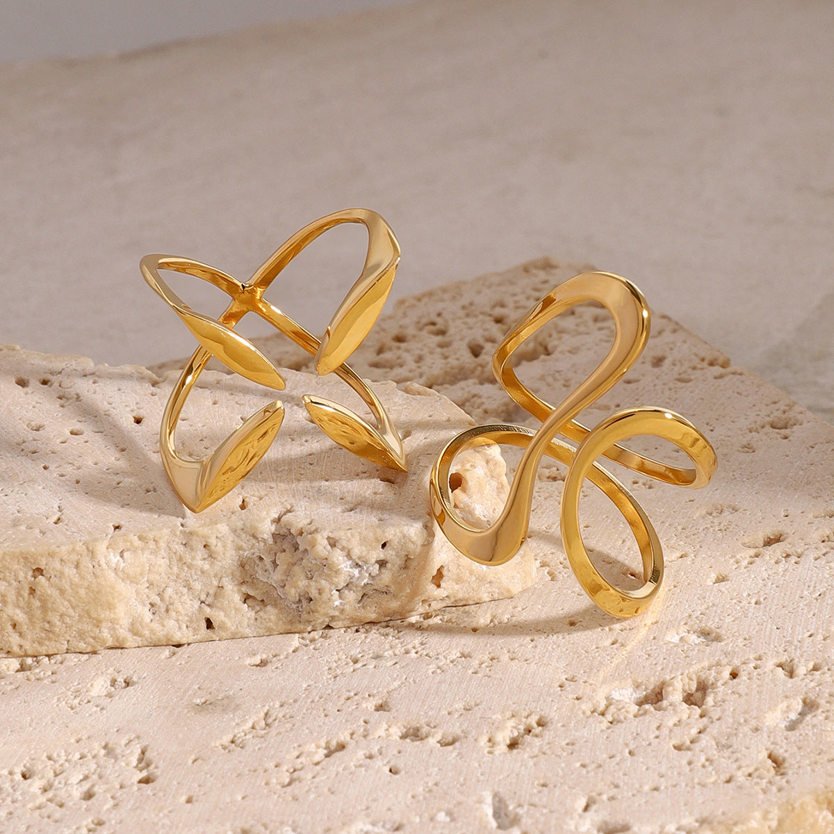 Jewelry Stainless Steel Line Ring Non-Fading Jewelry Design ring