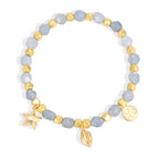 CYB0239  Design Starfish Beaded Beach Bohemian Bracelet