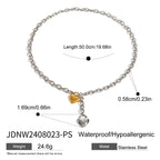 2H Love Necklace Simple Earrings Stainless Steel Jewelry earrings