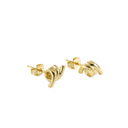 E0068 Spring Earrings for Women Fashion Gold-Plated Zircon Design Earrings Trendy Small Accessories