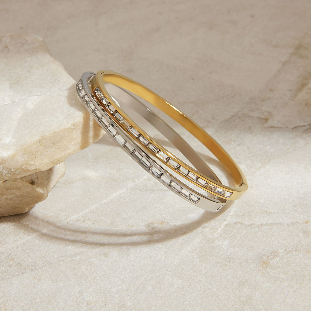 Stainless Steel Bracelet Non-Fading Jewelry Bracelet18K Gold accessories