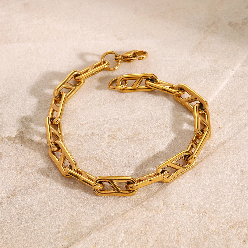 Stainless Steel gold Bracelet Metal Chain Non-Fading Product