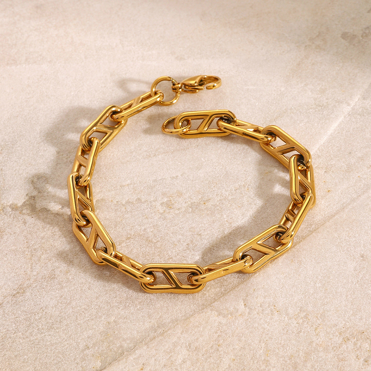 Stainless Steel gold Bracelet Metal Chain Non-Fading Product