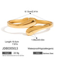 Gold-Plated Stainless Steel Evil Eye Bracelet — additional design view