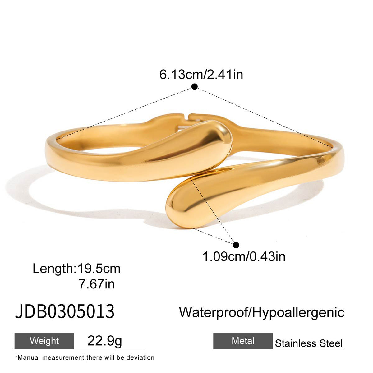 Devil's Eye OT Non-fading Stainless Steel Autumn Winter Bracelet