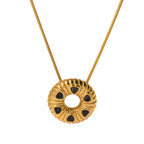 Jewelry Set Miami Cuban Chain Bracelet Bangle Flat Snake Layered Wear18K Gold-plated Stainless Steel Bracelet for Women