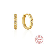 Sterling Silver925Star Earrings Ear Hoops Earrings for Women Design Jewelry for Women