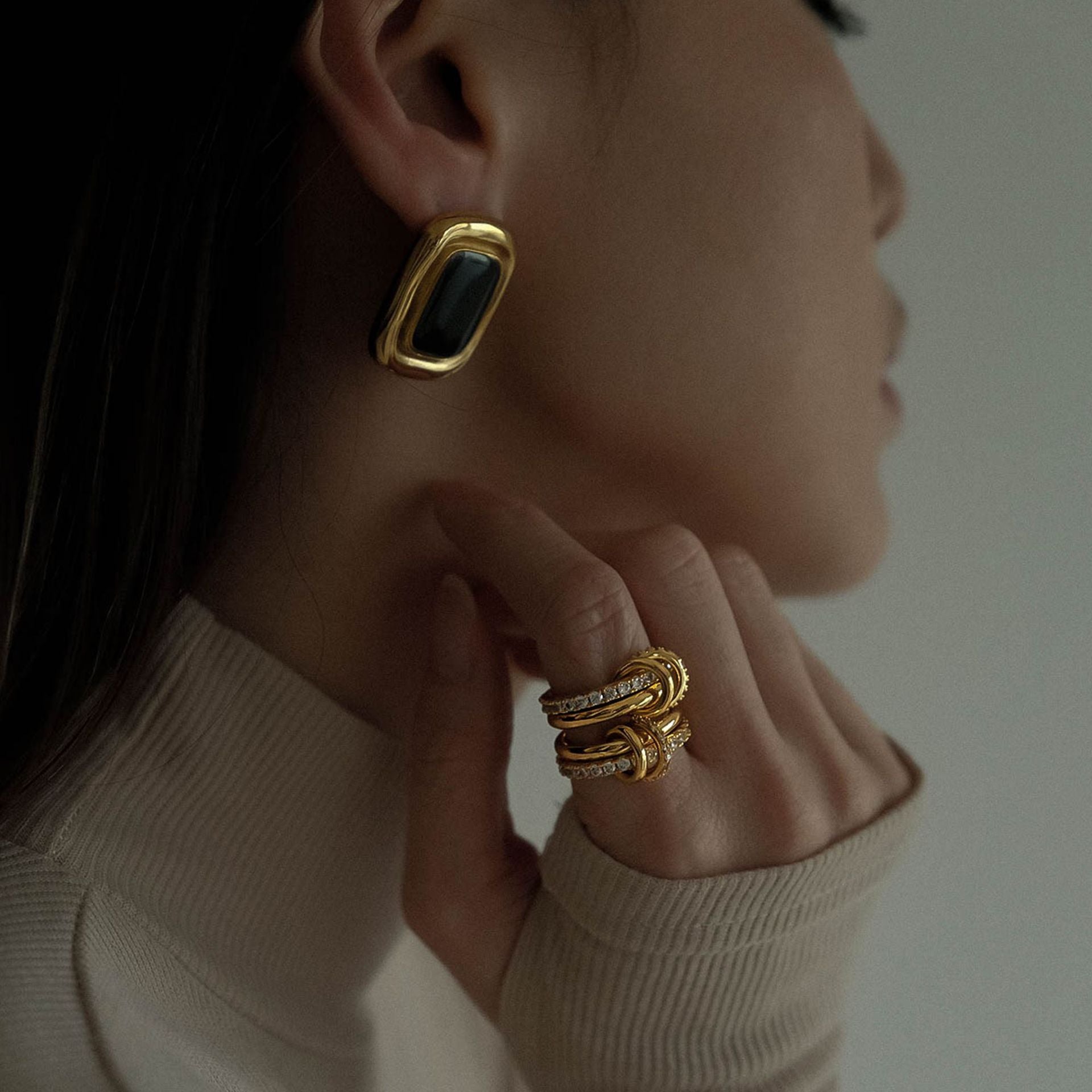 Earrings Stainless Steel Studs earrings Ornament