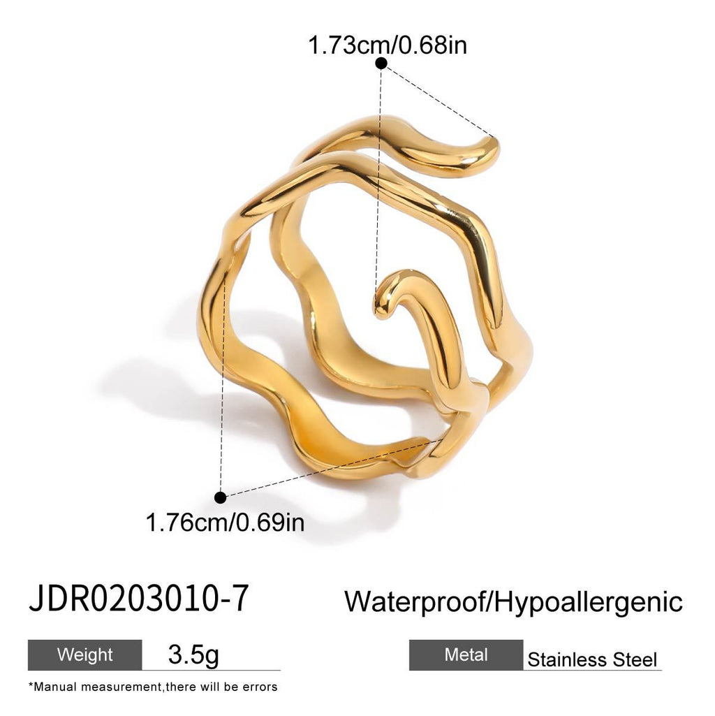 Stainless Steel Heart Bracelet18k Non-Fading Jewelry