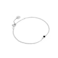 Gold-Plated Cubic Zirconia Layered Bracelet — alternate product view