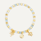 CYB0236 Beach Vacation Trendy Beaded Coconut Tree Sea Turtle Bracelet Fashion Bracelet