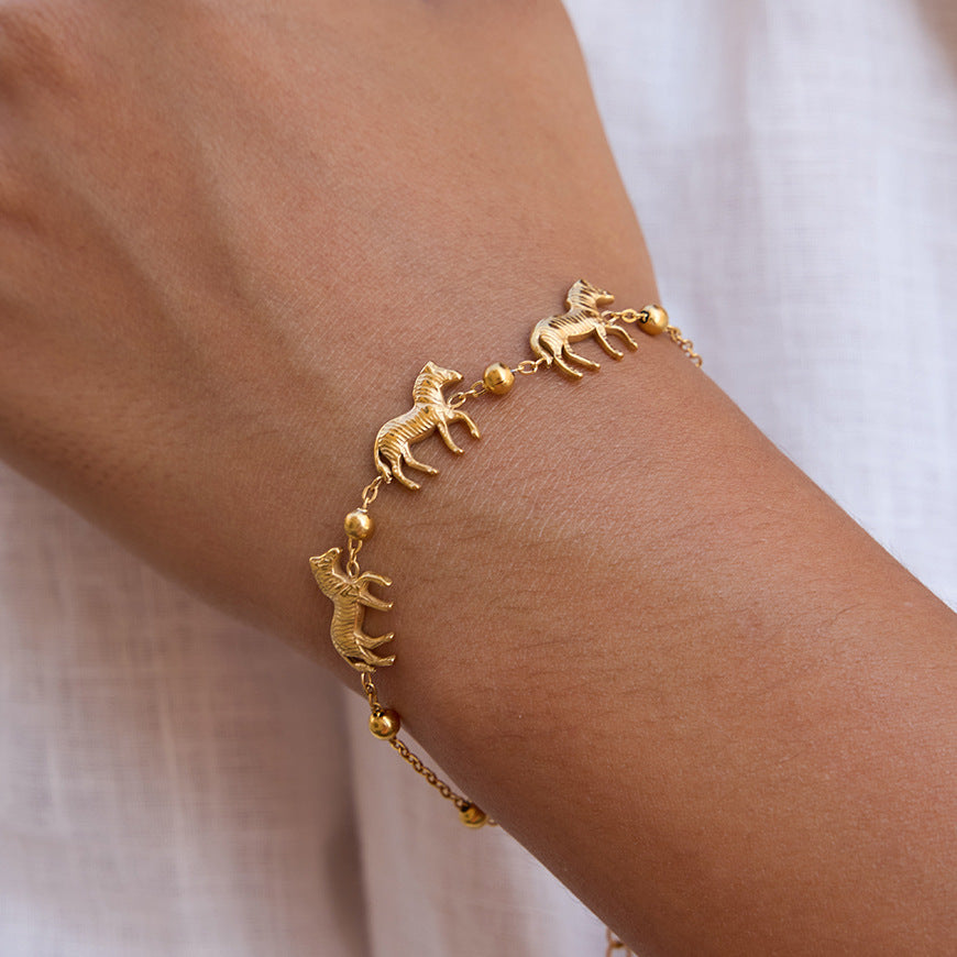 Bracelet that doesn't fade18k Gold Stainless Steel Jewelry