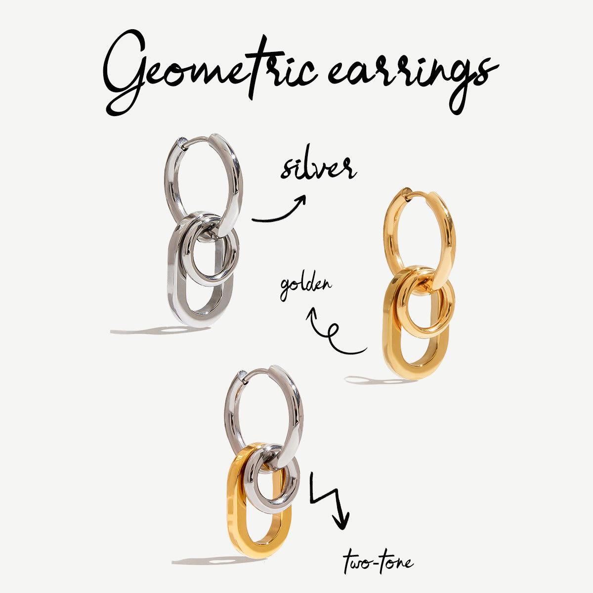 Stainless Steel Earrings Ear Jewelry Accessories Studs for Women