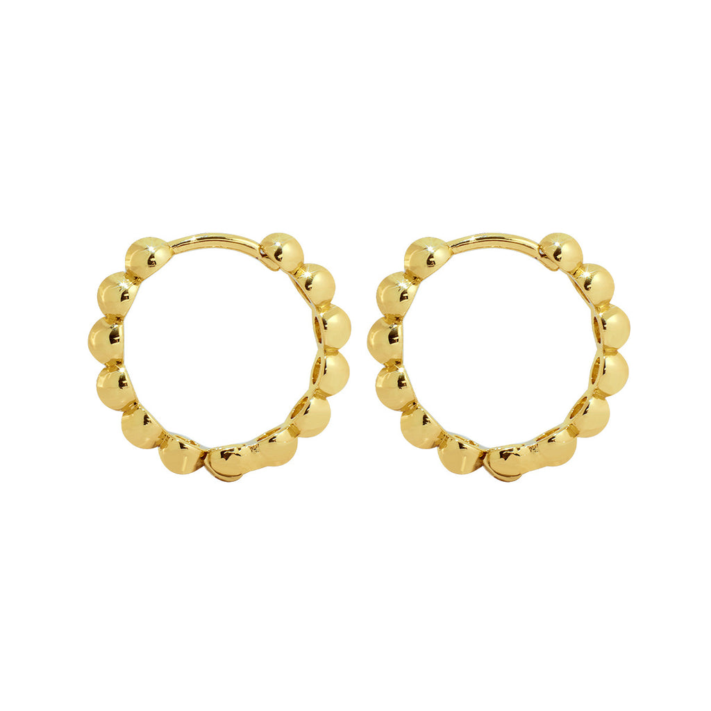 CYE0849 Hoop Earrings for Women2025New Simple Hoop Earrings Round Ear Studs