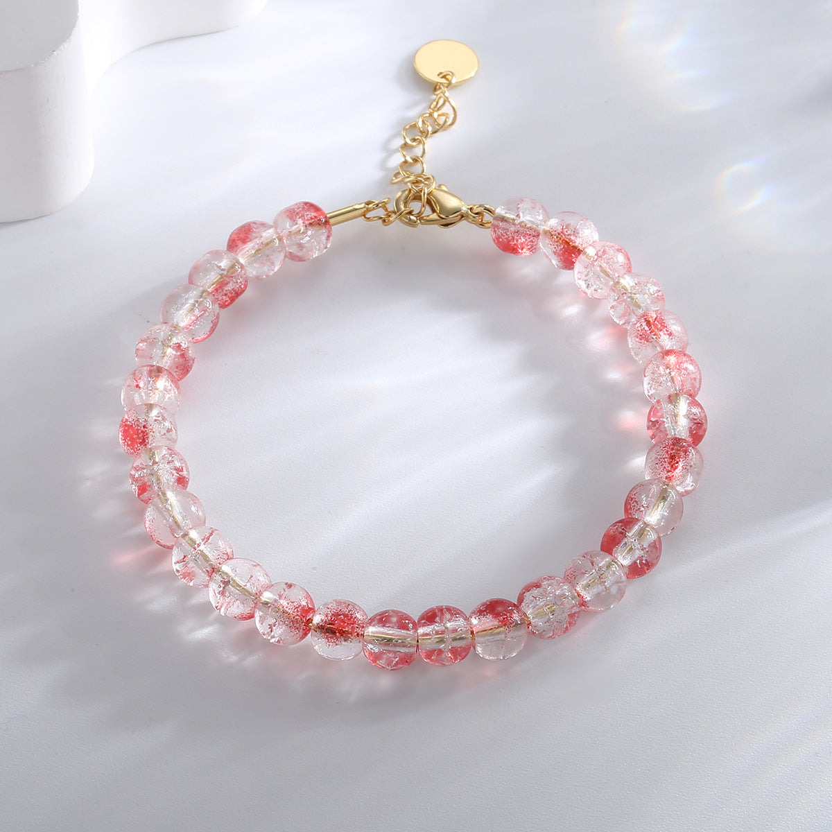 B0177 Korean Style Fashion Colorful Beaded Bracelet for Women Bohemian Summer Style Cute Bracelet