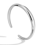 B0043 gold Glossy Open Bracelet for Women Heavy Metal Feel Fashion Jewelry