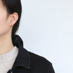 E0079 Minimalist Korean Style Geometric Stud Earrings with Rhinestones for Women Trendy Accessories