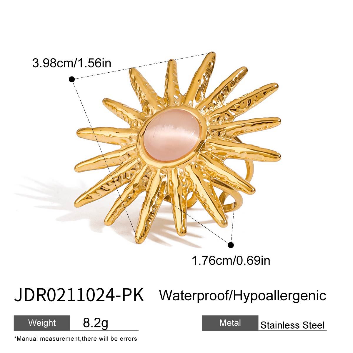 Ring Women Design Jewelry Non-Fading Accessories Stainless Steel Rings