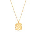 Pearl Initial Vintage 925 Sterling Silver Necklace — design silhouette — jewelry finish and design detail