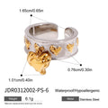 Gold-Tone Stainless Steel Pendant Necklace styled for independent jewelry boutiques