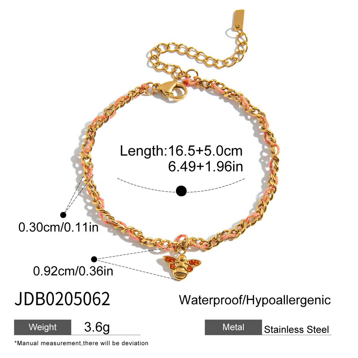 Devil's Eye OT Non-fading Stainless Steel Autumn Winter Bracelet