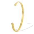 Gold-Plated Brass Minimalist Bracelet featuring minimalist and a gold-tone finish